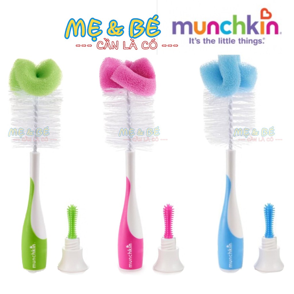 CỌ RỬA BÌNH SỮA VÀ NÚM TY MUNCHKIN