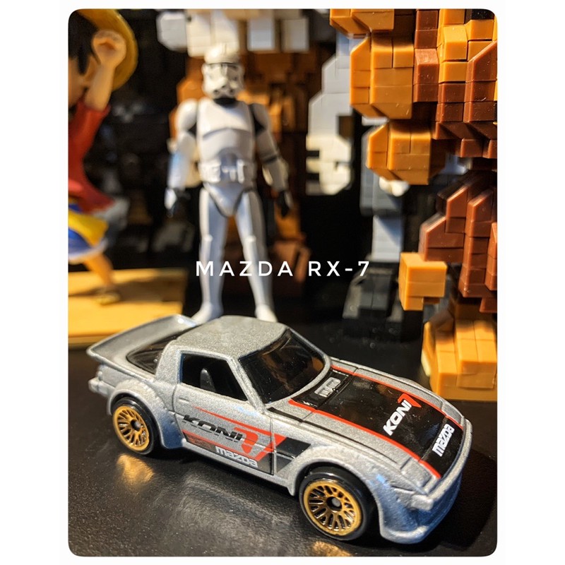 Xe Mô Hình Hot Wheels Loose Không Hộp Mazda Rx-7