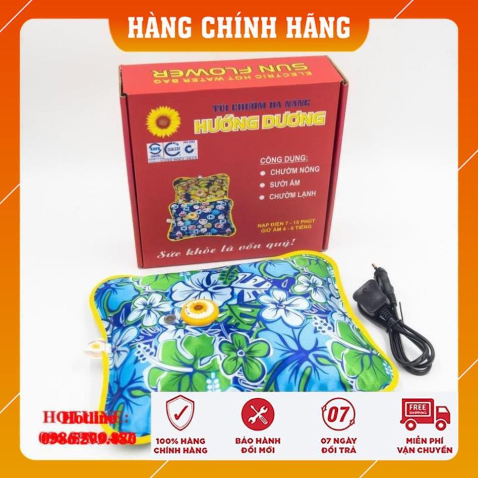 [CHÍNH HÃNG] Túi sưởi Hướng Dương, Mimosa - Túi suởi ấm sạc điện, chườm nóng lạnh, sưởi ấm bụng, chân tay