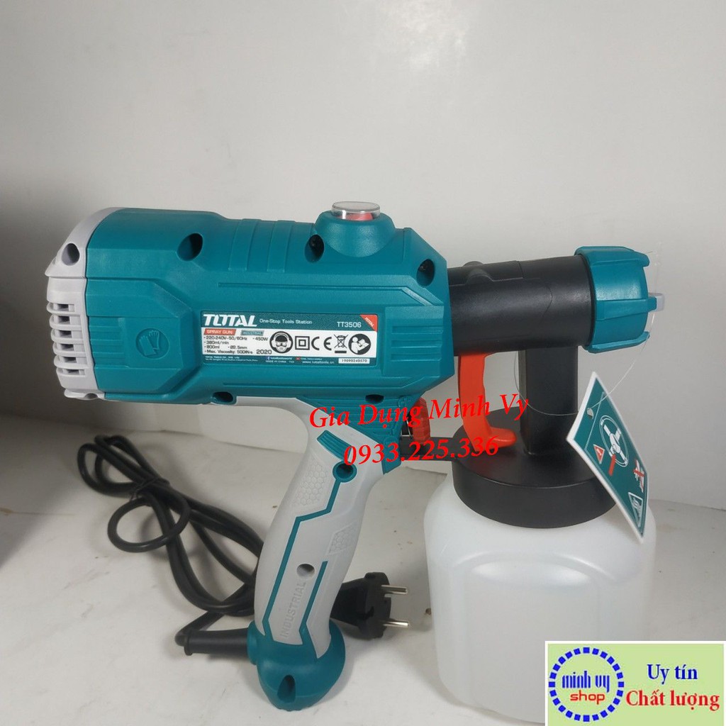 Máy phun sơn TOTAL 450W TT3506