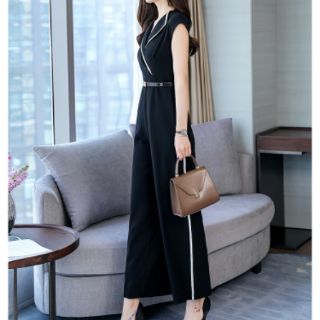 Jumpsuit vest kèm nịt hàng đẹp