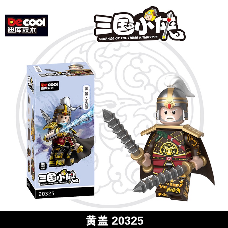 COMBO 12 Minifigures Các Mẫu Tướng Mới Trong Seri Phim Tam Quốc Diễn Nghĩa 20325 20326 20336