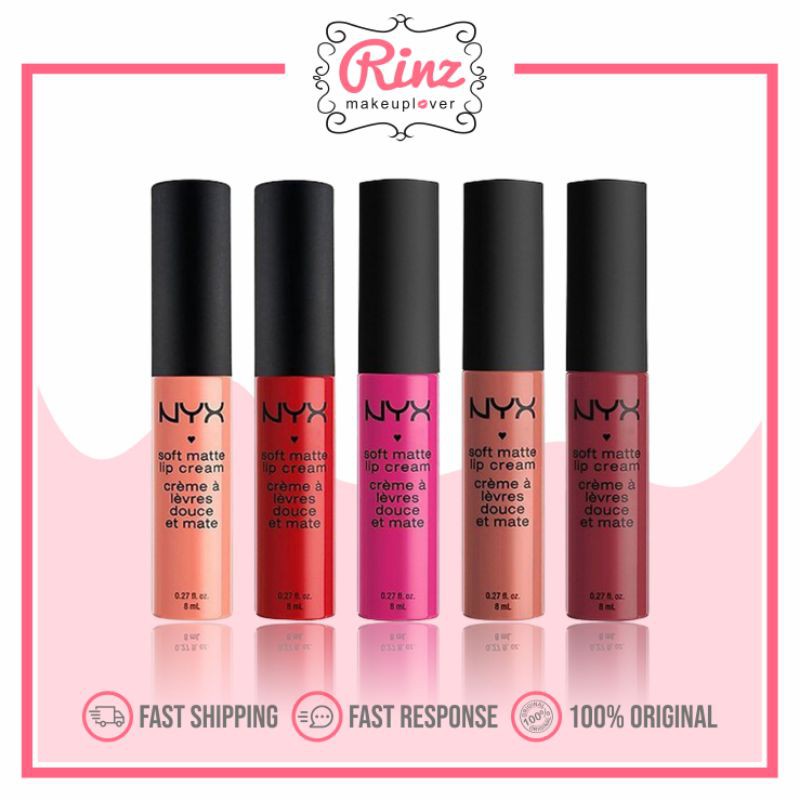 (hàng Mới Về) Son Kem Lì Nyx Mềm Mịn Chất Lượng Cao