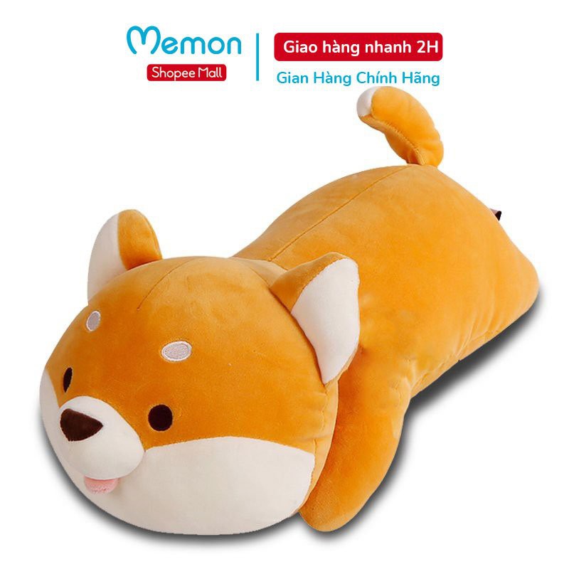 Gấu Bông Chó Shiba Biểu Cảm Cao Cấp Memon