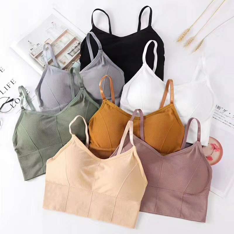 Áo Lót Không Đường May Có Mút Nâng Ngực Quyến Rũ Dành Cho Nữ