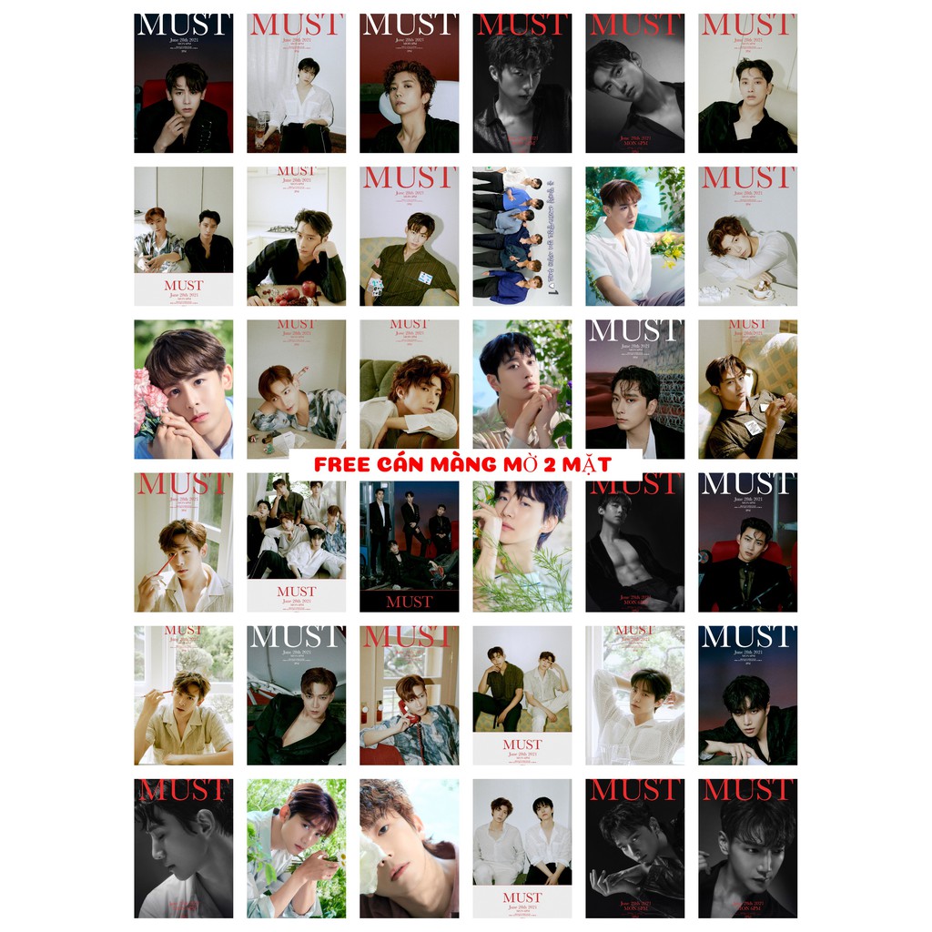 Lomo card 36 ảnh 2PM - MUST