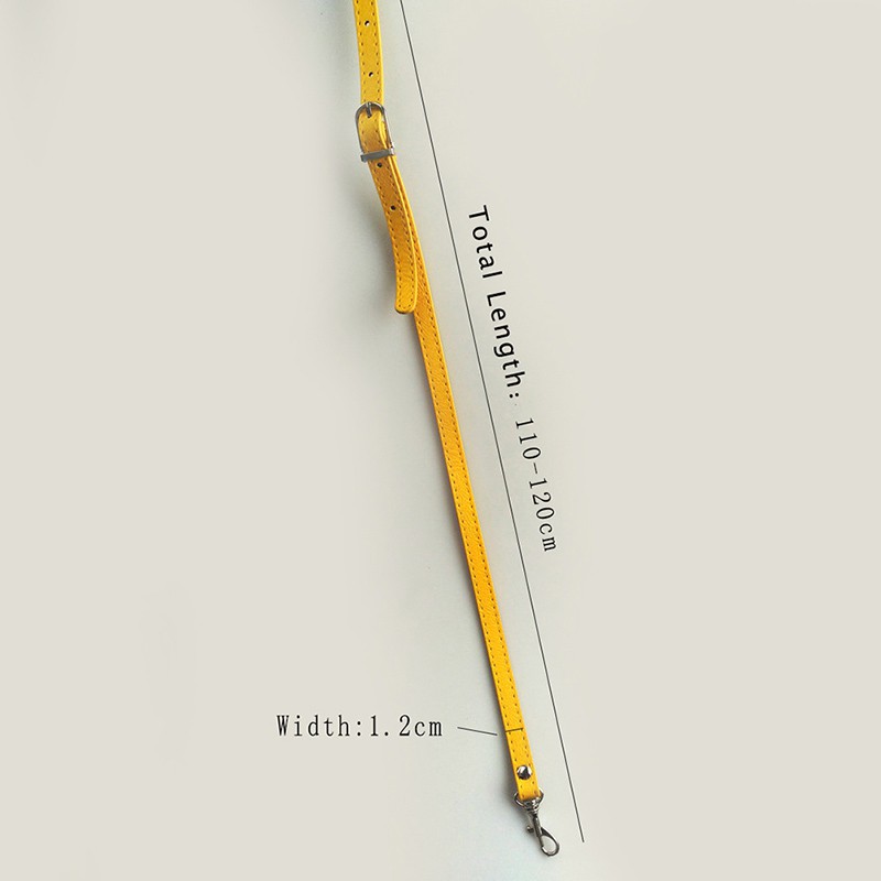 Dây đeo túi xách DIY da PU điều chỉnh được nhiều màu sắc tùy chọn 120cm