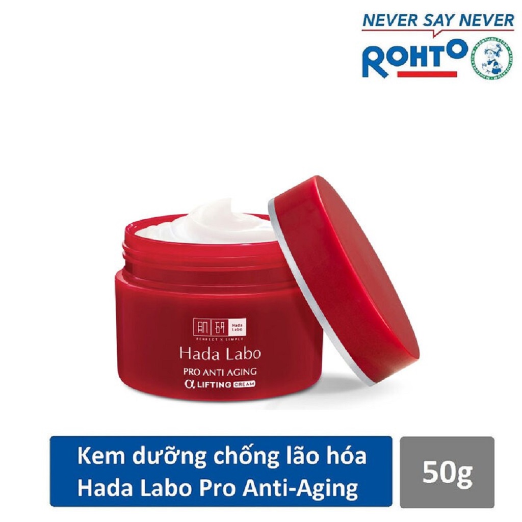 Kem dưỡng chuyên biệt chống lão hóa Hada Labo Pro Anti Aging Cream 50g