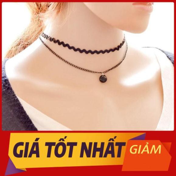 GIẢM GIÁ SÂU Bộ vòng cổ choker tattoo 12 chiếc thời trang