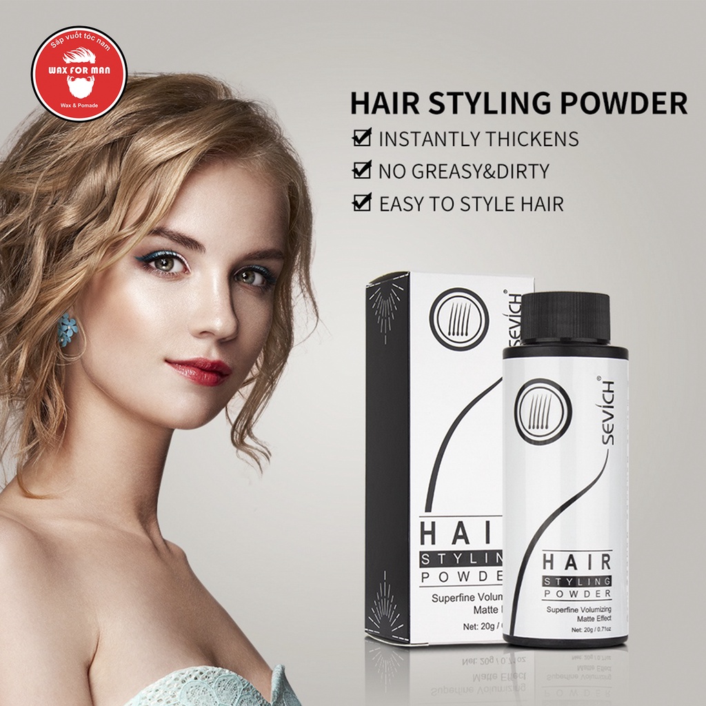 Bột tạo phồng Sevich Hair Styling Powder