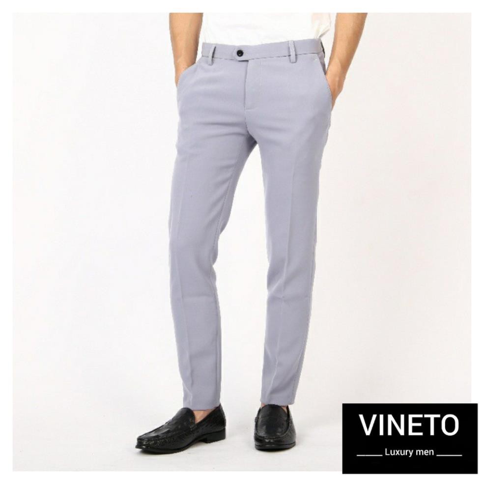 Quần Tây Nam Hàn Quốc, Quần Âu Nam Cao Cấp Màu Xanh Than, Chất Vải Lụa Không Nhăn ( Cam Kết Đẹp ) | BigBuy360 - bigbuy360.vn