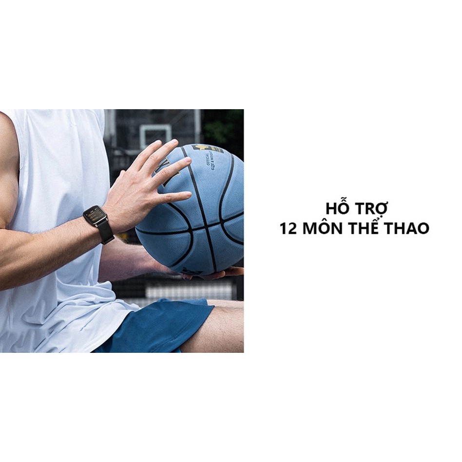 Đồng hồ thông minh SoundPEATS Watch 1-Pin 10 ngày, Theo dõi nhịp tim, 12 chế độ tập luyện