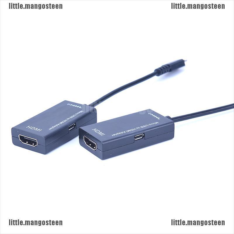 Dây Cáp Chuyển Đổi Micro Usb Sang Hdmi 1080 P Hd Tv Dành Cho Điện Thoại Android