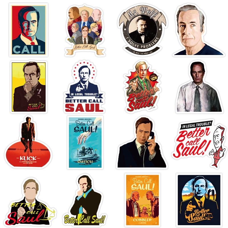 100Pcs/Set ❉ Better Call Saul Series A Stickers ❉ DIY Fashion Waterproof Doodle Decals Stickers