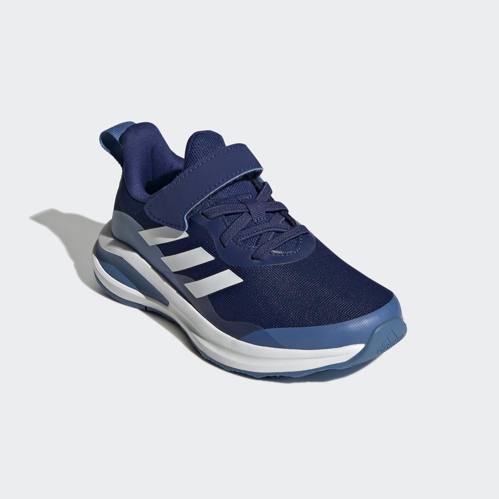 Giày adidas RUNNING Unisex trẻ em Giày Chạy Bộ Quai Dán Dây Co Giãn FortaRun Màu xanh dương GY7599