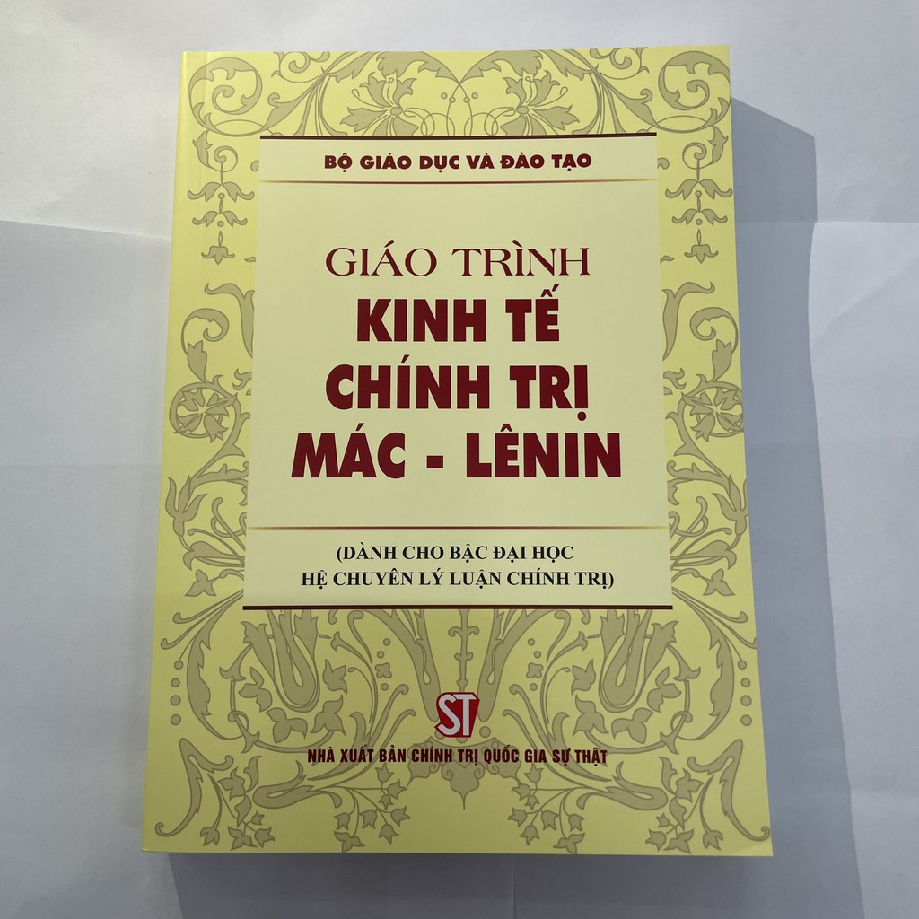 Giáo trình Kinh tế chính trị Mác – Lênin