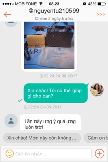 Túi Lv hàng chất nặng, size 25