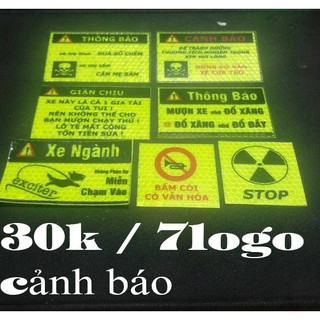 logo phượt . logo phản quang tem xe