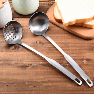 Môi múc canh inox mờ 304 Hàn Quốc