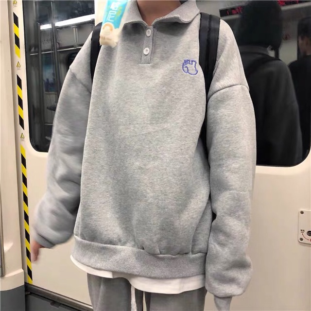 Áo hoodie cổ polo | BigBuy360 - bigbuy360.vn