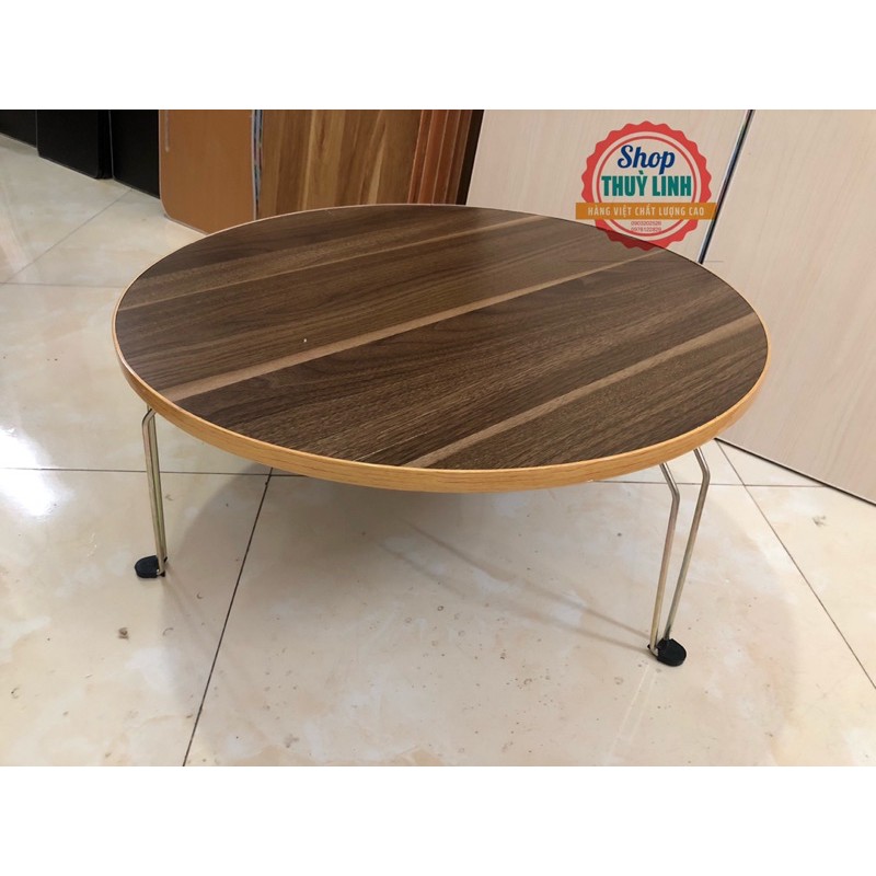 Bàn tròn gấp gọn màu trắng siêu đẹp | BigBuy360 - bigbuy360.vn