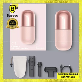 Máy hút bụi mini không dây cầm tay Baseus C1 Capsule Vacuum Cleaner