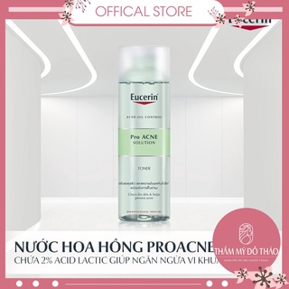 🆕📣 toner cho da dầu mụn eucerin proance solution toner 200ml 💯💯