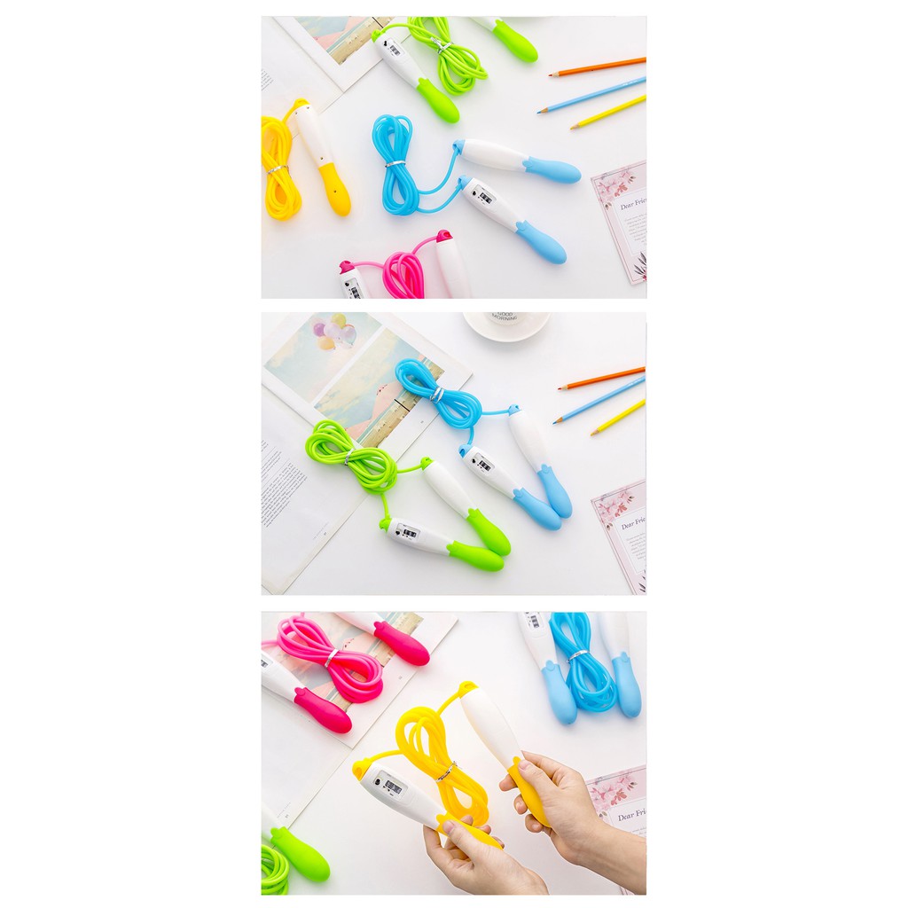 Dây Nhảy Dây Có Đồng Hồ Đếm Số Vòng Nhảy Tiện Lợi – Dumi Shop