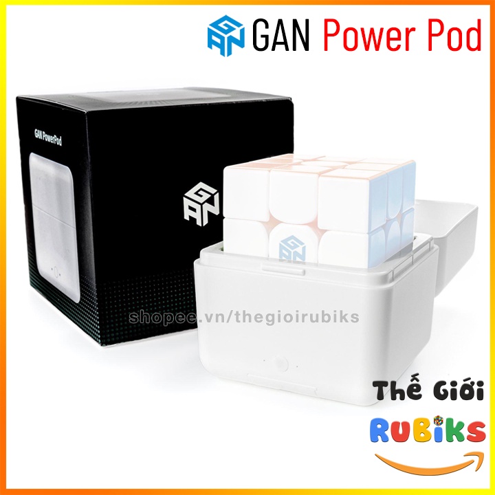 GAN Power Pod Phụ kiện Rubik - Sạc không dây GAN PowerPod cho Rubik thông minh GAN 356 i, i2, i3, i Play, i Play 2