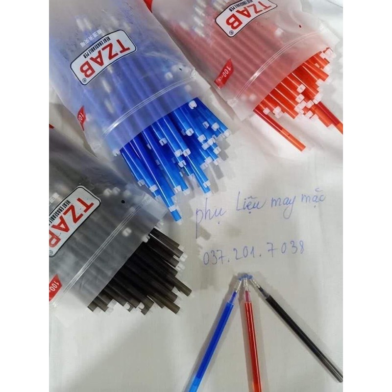 1 set (23c)Ruột bút ủi bay màu-phụ liệu may mặc