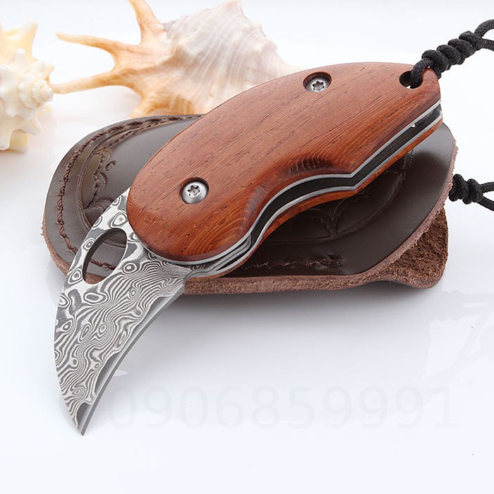 Phụ kiện dã ngoại,dụng cụ phượt EDC Damascus (K-03)