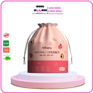 Khăn mặt khô Animerry dùng 1 lần lau khô, lau ướt, Giấy lau mặt dùng một lần dạng rút - cuộn HONGMOON98 SHOP