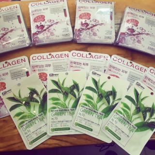 [Hàng công ty]Bộ 10 miếng đắp Mặt nạ benew Dabo Hàn Quốc nhiều vị