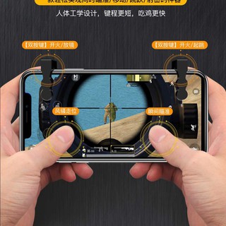 Bộ 2 nút chơi game bắn súng PUBG G2 4 điểm cực đỉnh cho game thủ