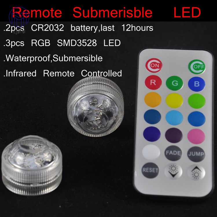 Đèn LED không dây điều khiển từ xa nhiều màu sắc chất lượng cao