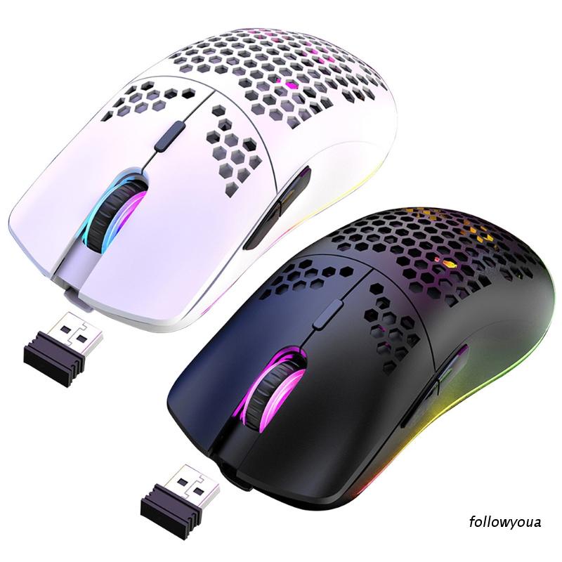Chuột Không Dây XYH80 2.4GHz 4 Gear 3200 DPI RGB Dùng Để Chơi Game