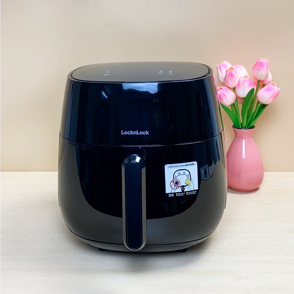 Nồi chiên không dầu điện tử Lock&amp;Lock Digital Air Fryer 3.2L EJF273 BLK