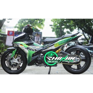Tem trùm Hulk xanh cao cấp cho Exciter 150