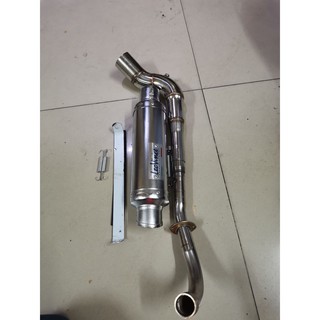 Pô xe máy leovin full cổ cong k1 cho dream Wave sirius