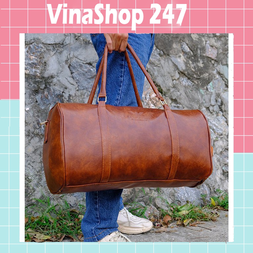 - Bảo Hành Da 6 Tháng-Túi Xách Da Du Lịch-VINASHOP247