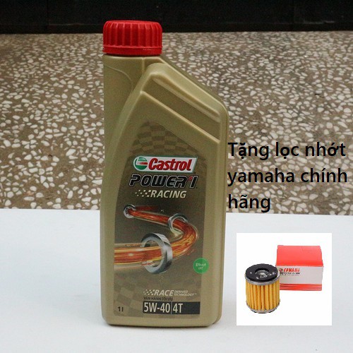 Castrol Power 1 Racing 4T - Sae 5W40 -1Lít
