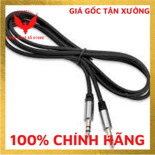 Dây nối dài 2m kết nối video, audio, livestream, dây nối dài tai nghe chuẩn 3.5mm chính hãng JHI.