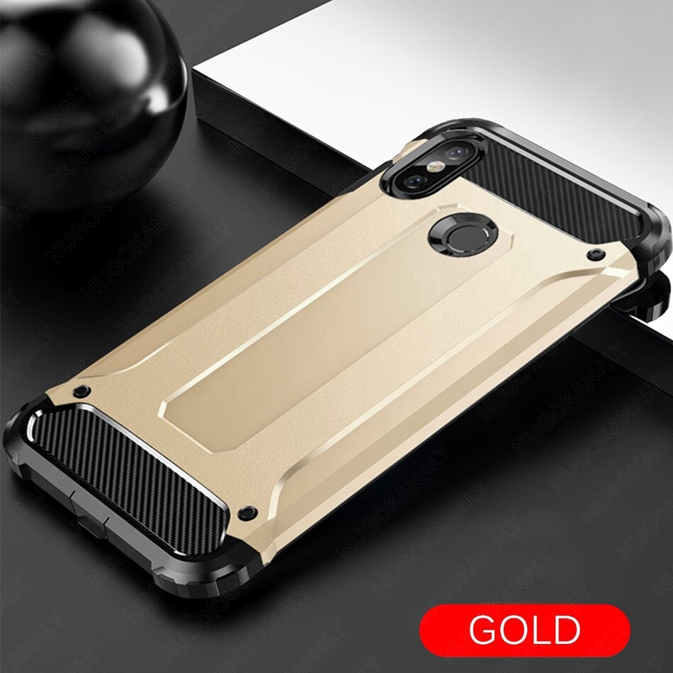 Ốp Điện Thoại Kiểu Giáp Chống Sốc Sang Trọng Cho Xiaomi Mi Redmi Note 9s 9 8 7 Pro 9a 8a