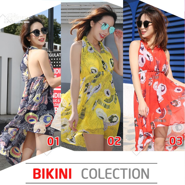 Bikini 2 mảnh kèm váy thời trang M L XL (HÌNH THẬT)