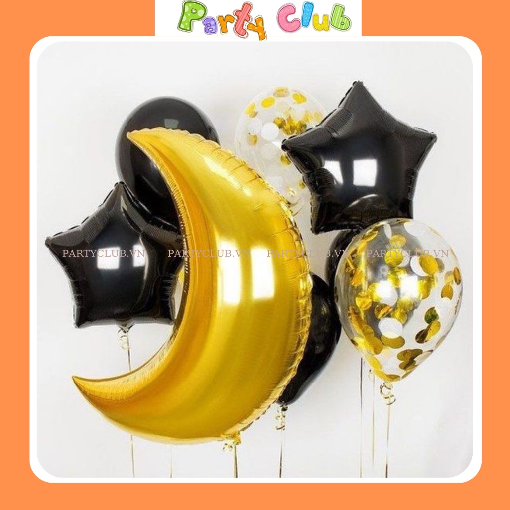 Bóng trăng khuyết size 70 cm trang trí sinh nhật