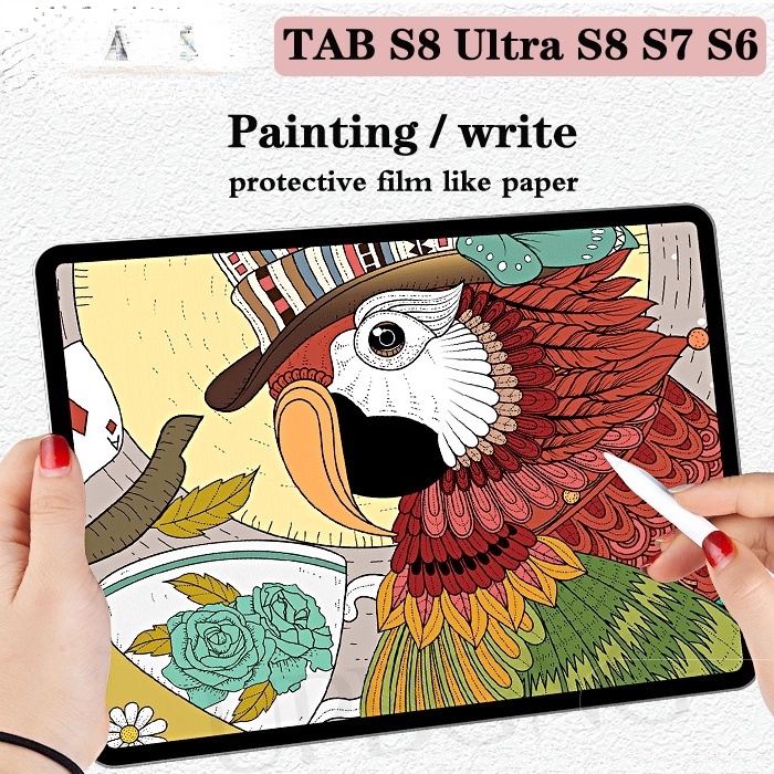 Phim Dán Bảo Vệ Cho Máy Tính Bảng Samsung Galaxy Tab S8 S7 Plus S6 Lite S5E A8 10.5 A7 Lite 8.7
