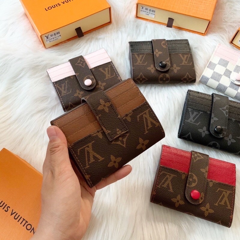 Ví gập mini nhỏ gọn lv cho nữ hàng đẹp