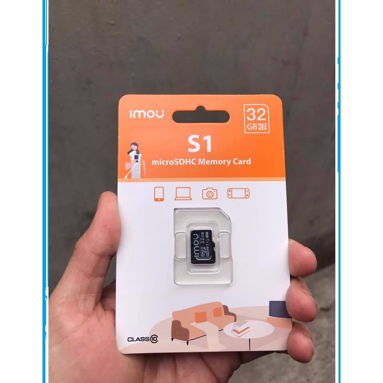 Thẻ nhớ 32GB IMOU , Thẻ DSS 32g class - Thẻ nhớ DSS Dahua IMOU 32Gb chuyên dụng cho điện thoại và camera giám sát 2023