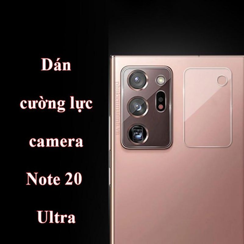 Dán kính cường lực Camera cho Samsung Note 20/ Note 20 ultra/ Note 10/ Note 10 Plus/ Note 8/ Note 9/S20 /S20+/ S20u/ S10