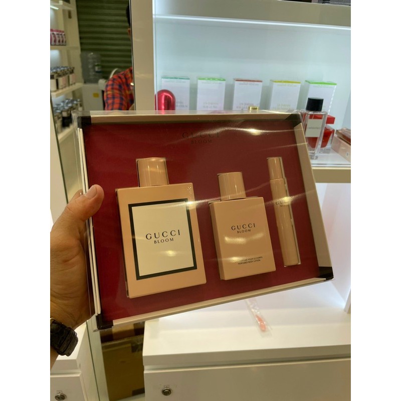 Gift Set Nước Hoa Nữ Gucci Bloom EDP 3 Món | BigBuy360 - bigbuy360.vn